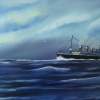 Ocean Liner - Oil Paintings - By Stig Wall, Wet On Wet Painting Artist