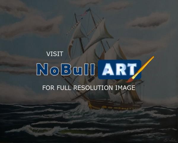 Tall Ships - Uss Constitution - Acrylic