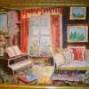The Living Room - Acrylics Paintings - By Ron Castle, Realisum Painting Artist