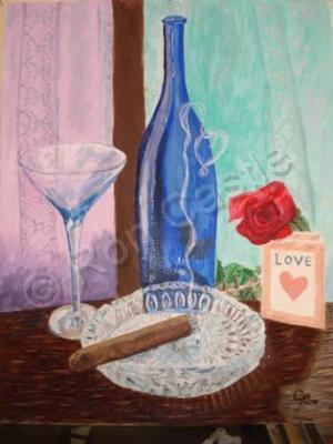 Still Life - Romance - Acrylics