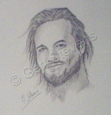 Portraits - Josh Holloway - Pencil