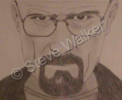 Tv And Film Stars - Walter White - Pencil