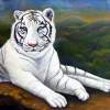 Hear Me Roar - Oil Paintings - By Elizabeth J White, Traditional Painting Artist
