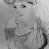 Shy - Pencil Other - By Elizabeth J White, Traditional Other Artist