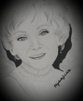 Young Estell - Pencil Drawings - By Elizabeth J White, Free Style Drawing Artist