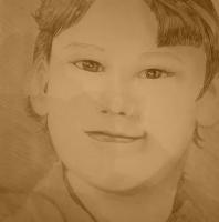Sweet Face - Pencil Drawings - By Elizabeth J White, Traditional Drawing Artist