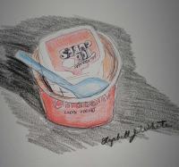 Quick Pencil Sketch Collection - Yogurt And Gum - Mixed Medium