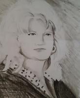 Ray Ray Drop Of Golden Son - Pencil Drawings - By Elizabeth J White, Traditional Drawing Artist