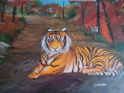 Oil Painting - Tig - Oil