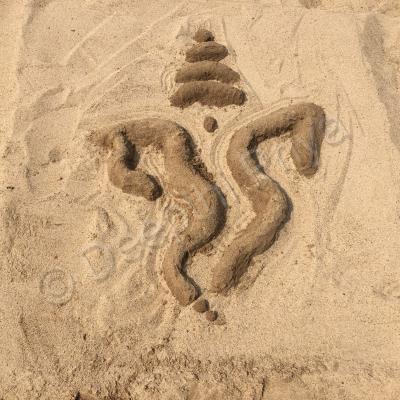 In Beach - Beach Ganesha - Sand