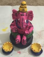 Clay Arts - Clay Ganesha - Clay