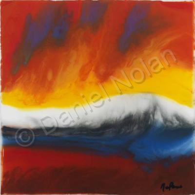 2008 - Sunrise - Resin On Canvas