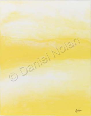 2008 - Yellow Sky - Resin On Canvas