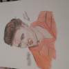 Elvis Presley - Color Pencil Drawings - By Lloyd Bridges, Colored Pencil Drawing Artist