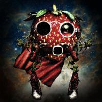 Super Strawberry - Digital Digital - By Vic Murphy, Graphic Art Digital Artist