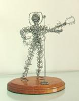 Music - The Singing Cowboy - Galvanized Steel Wire