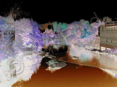 Abstract Surrealism - Village Time Foregot - Photography