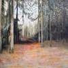 Alpine Forest - Oil On Canvas Paintings - By Slobodan Paunovic, Impressionism Painting Artist