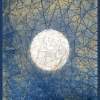 The Moon - Acrylics Mixed Media - By Ali Akla, Abstract Mixed Media Artist