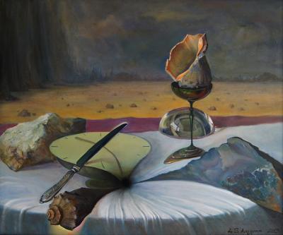 Still-Life - Waiting N1 - Oil On Canvas