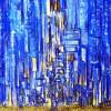 Town In  Space - Oil Paintings - By Ben Rotman, Oil Painting Artist