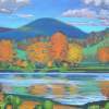 Athens County - Acrylics On Canvas Paintings - By Todd Norris, Surreal Painting Artist