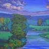 Shellby County - Acrylics On Canvas Paintings - By Todd Norris, Surreal Painting Artist