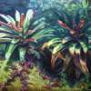 Botanical Beauty - Oil On Canvas Paintings - By Claudia Thomas, Closed Landscape Painting Artist