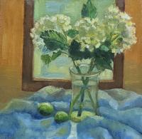 Mirror Reflections - Canvas Board Paintings - By Claudia Thomas, Still Life Painting Artist