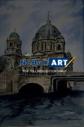 Real And Surreal World - Berlin Cathedral - Oil