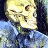 Grinning Death - Pastel Drawings - By Heinz Sterzenbach, Realism Drawing Artist