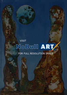 Real And Surreal World - Vu 177 Big Rock Figures - Ferroprint