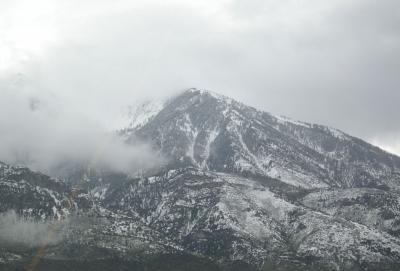 Sunrise Mountians - Fog - Digital