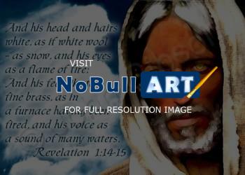 Jesus - Yeshua - Jesus - Revelation 1 14-15 - Adobe Photoshop