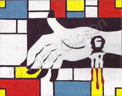 Jesus - Yeshua - Primary Composition In Christ - Paint Acrylic