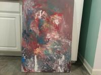 Abstract - Ive Got A Secret - Acrylic