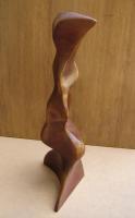 Bird Of Wisdom - Wood Laminate Sculptures - By Budd Weston, Abstract Sculpture Artist