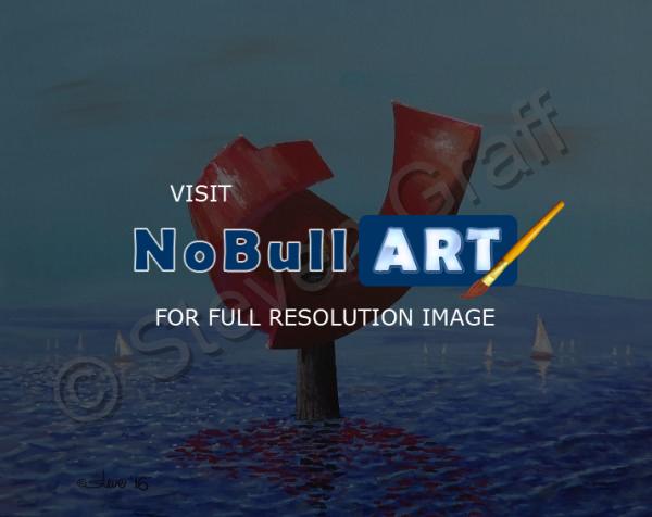 Acrylicworks - Sea Sculpture - Acrylic On Canvas Panel