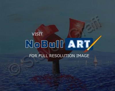 Acrylicworks - Sea Sculpture - Acrylic On Canvas Panel