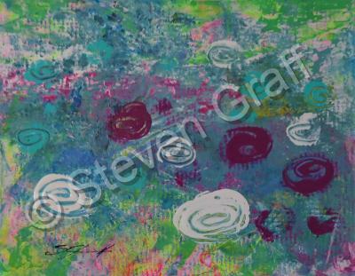 Acrylicworks - Fragrant - Acrylic On Canvas