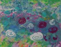 Acrylicworks - Fragrant - Acrylic On Canvas