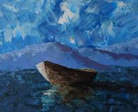 Vessel - Acrylic On Canvas Paintings - By Steven Graff, Impressionism Painting Artist