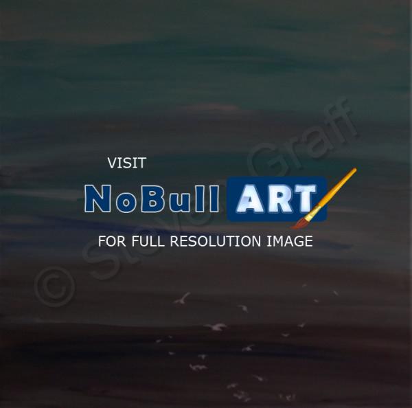 Acrylicworks - Gulls - Acrylic On Canvas