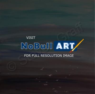 Acrylicworks - Gulls - Acrylic On Canvas