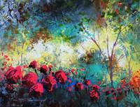 A Place - Acrylic On Canvas Panel Paintings - By Steven Graff, Expressive Painting Artist