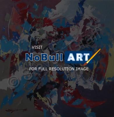 In The Abstract - Textured Task - Acrylic On Canvas