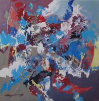 In The Abstract - Textured Task - Acrylic On Canvas