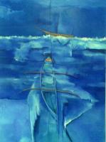 Wotu Landscape - Acrylic On Canvas Paintings - By Andrei Titaley, Expressionis Painting Artist