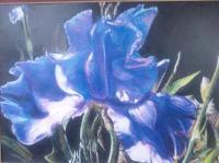 1 - Purple Iris - Prism Watercolor Pencils