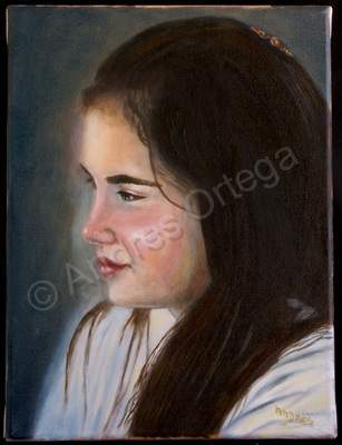 Portraits - Jennifer - Oil On Canvas